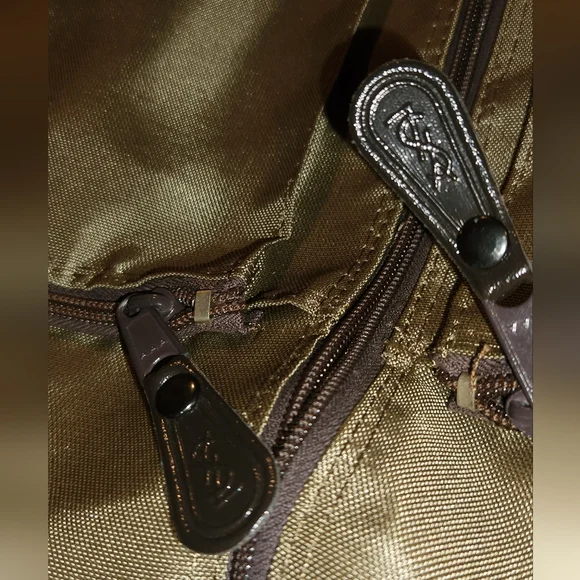 YSL Garment Bag In Army Green & Brown - Picture 5 of 17